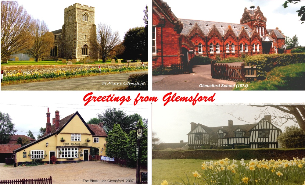 Photograph of Postcard of Glemsford