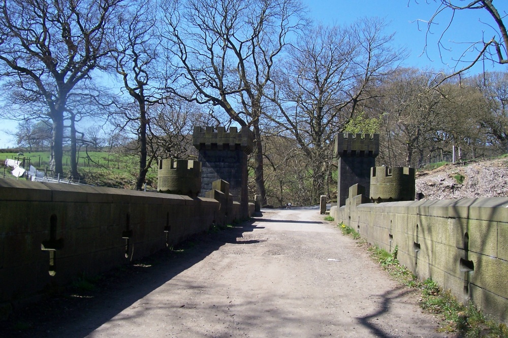 Turton Tower railway bridge photo by Roberta Snape