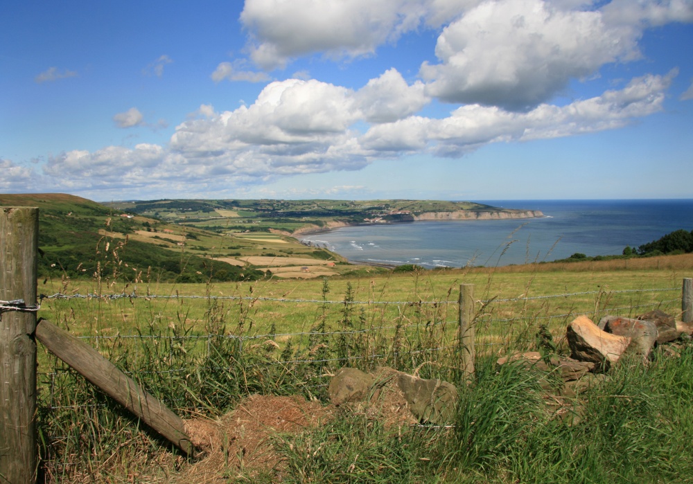 Robin Hood's Bay from Ravenscar