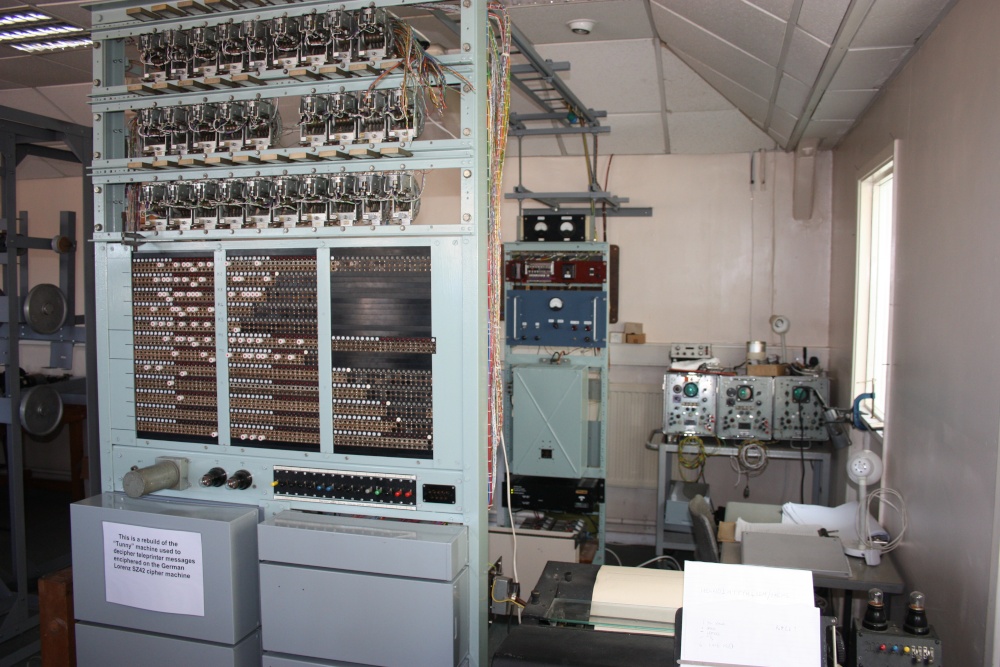 Photograph of At the code breaking Museum