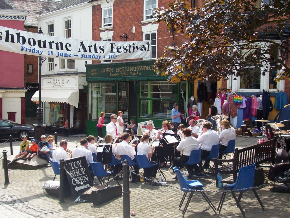 Photograph of Sunday afternoon in Ashbourne