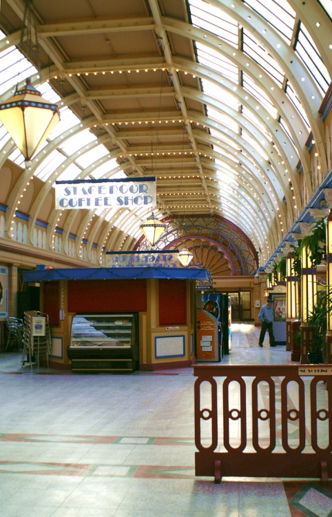 The theatre entrance