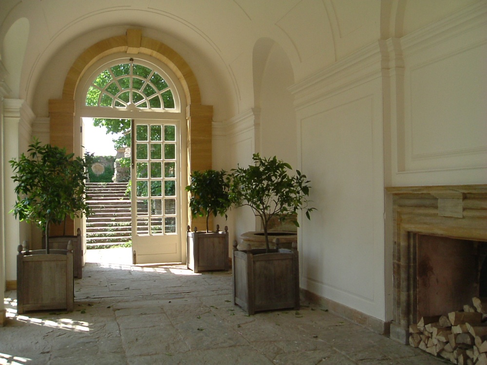 Inside the Orangery