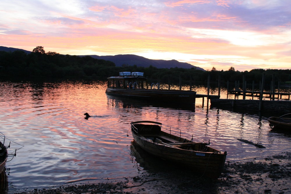 Sunset on Derwentwater