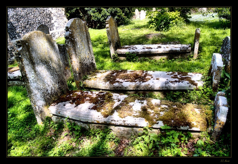 Photograph of Tombstones