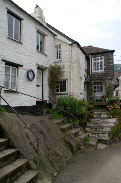 Houses overlooking the harbour.