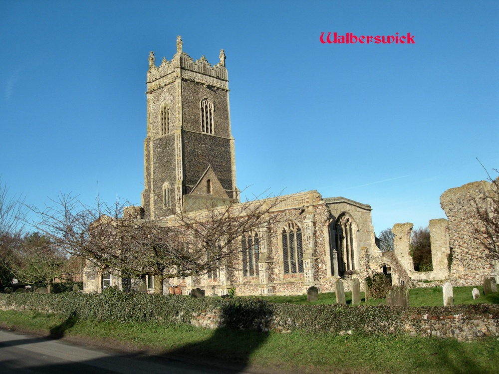 Photograph of St. Andrews Church Walberswick