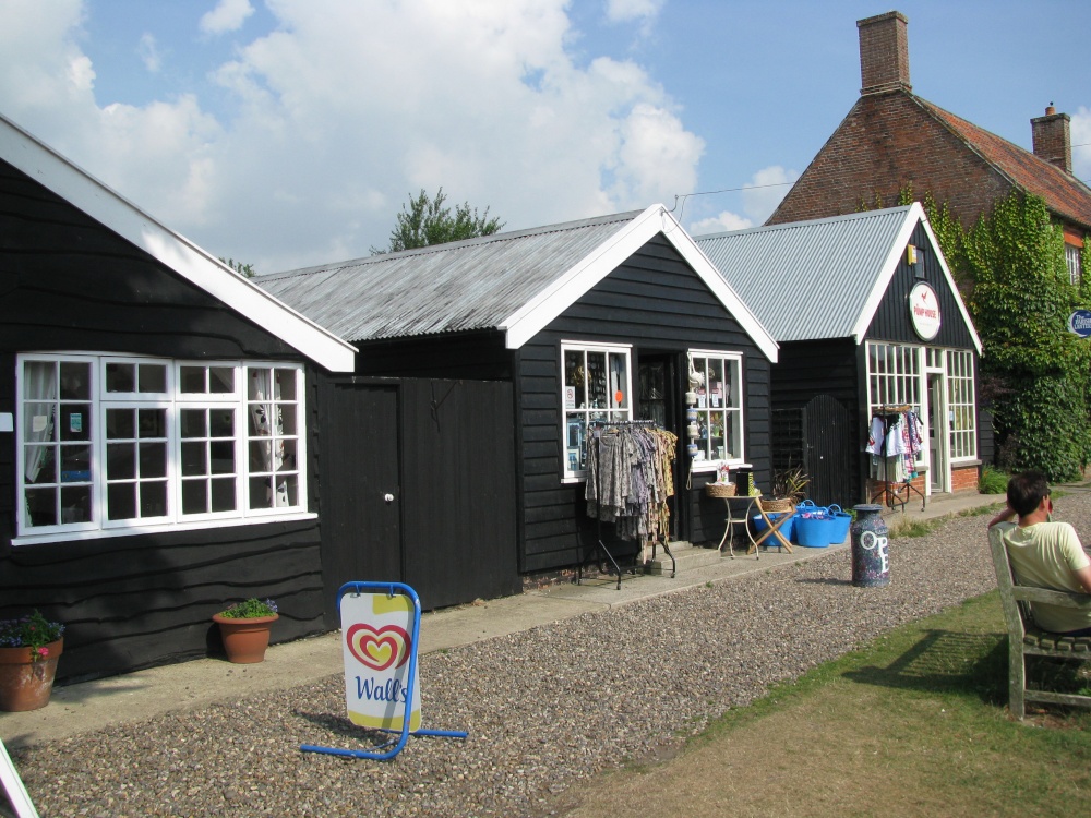Interesting little shops on the village green