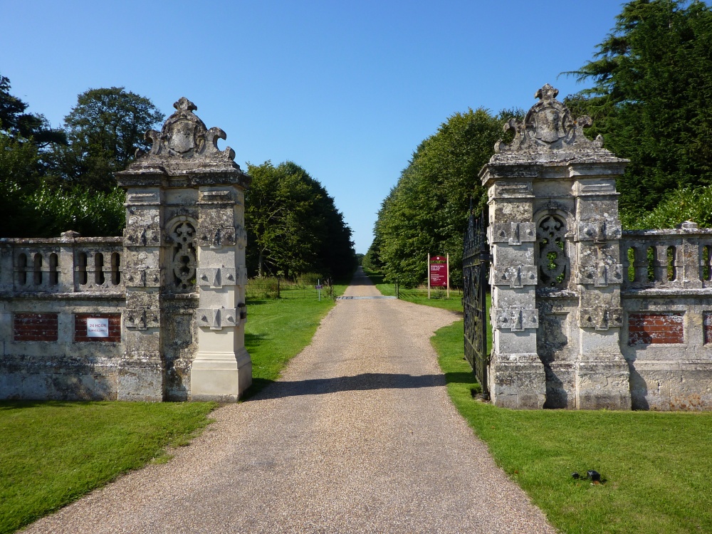 Gateway to Somerleyton Hall.