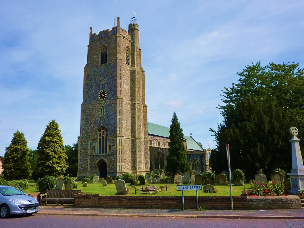 Stradbroke All Saints Church.