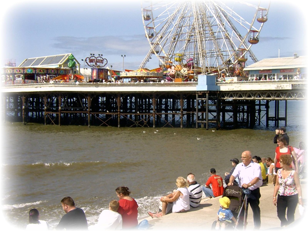 Blackpool central pier
