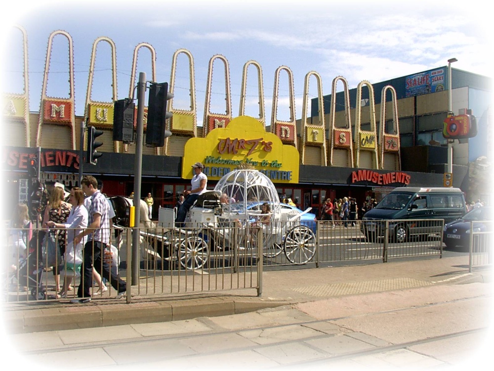 A little princess in Blackpool