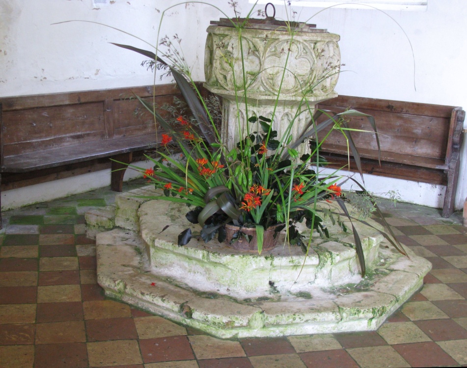 Church Font which is slightly on the lean