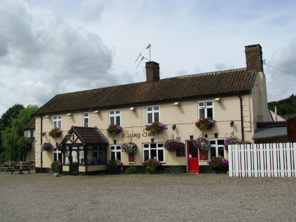 The Rising Sun on the Riverside at Coltishall