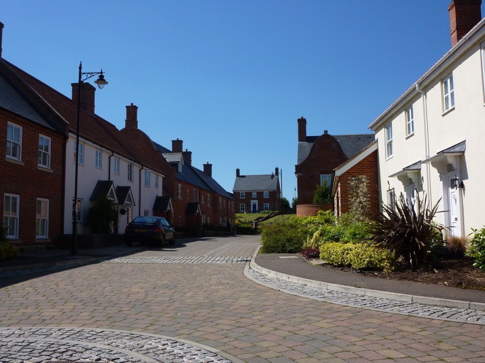 Street in Trowse Newton