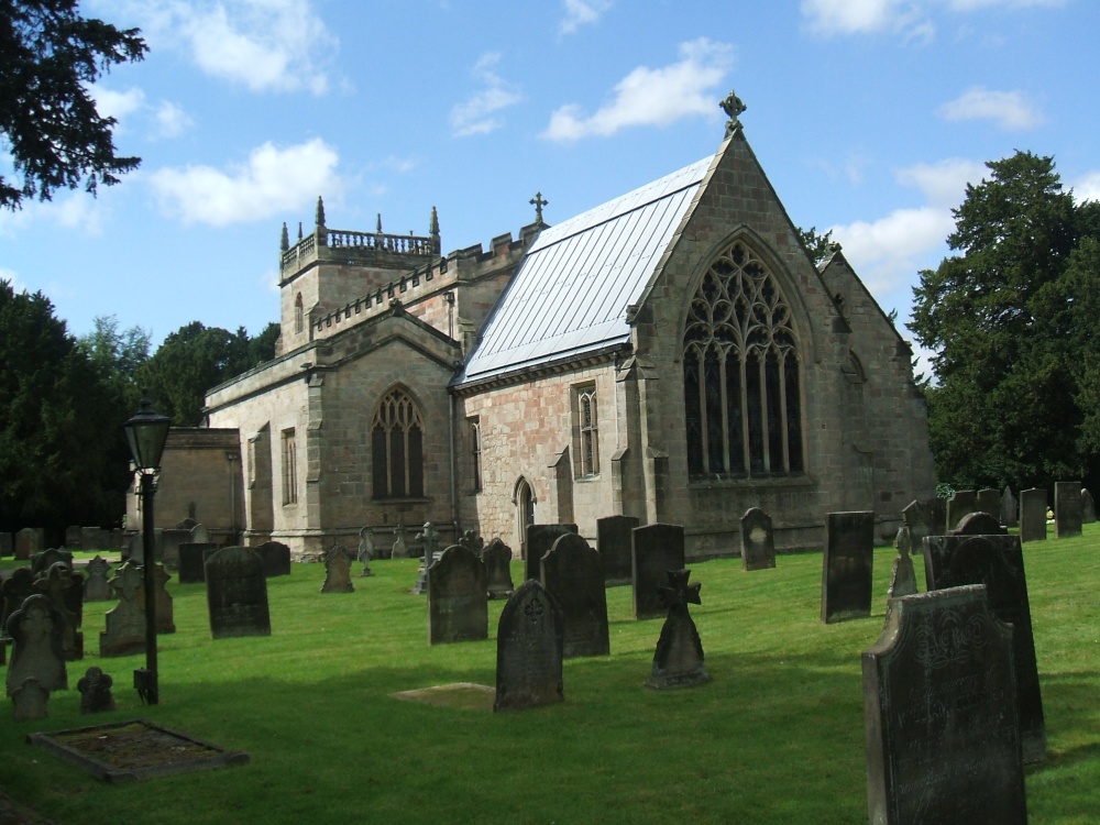 Photograph of Sudbury Church, Derbyshire