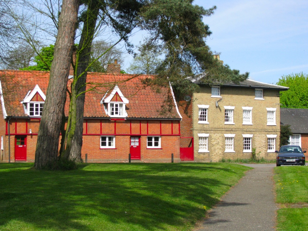Photograph of Peasonhall Village  Green