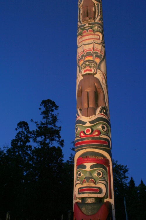 The 'Totem Pole' Virginia Water Lake