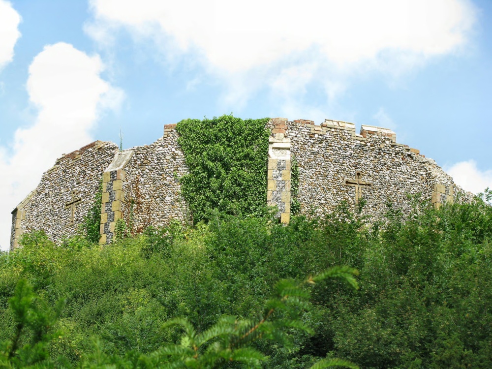 Photograph of Eye Castle Old Wall