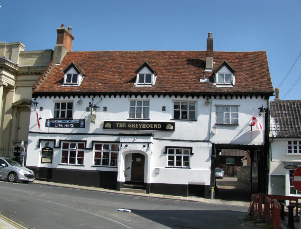 Photograph of The Greyhound Pub in Diss