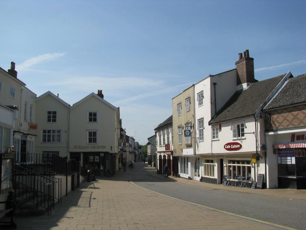 Photograph of A Street in Diss