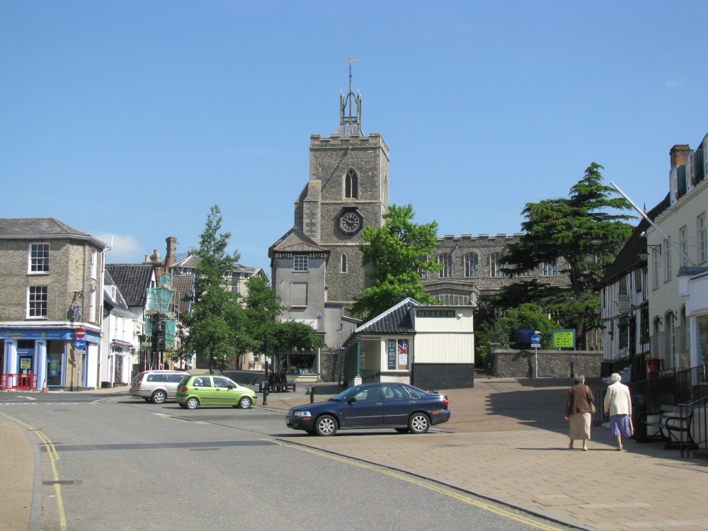 Photograph of Diss Town Centre