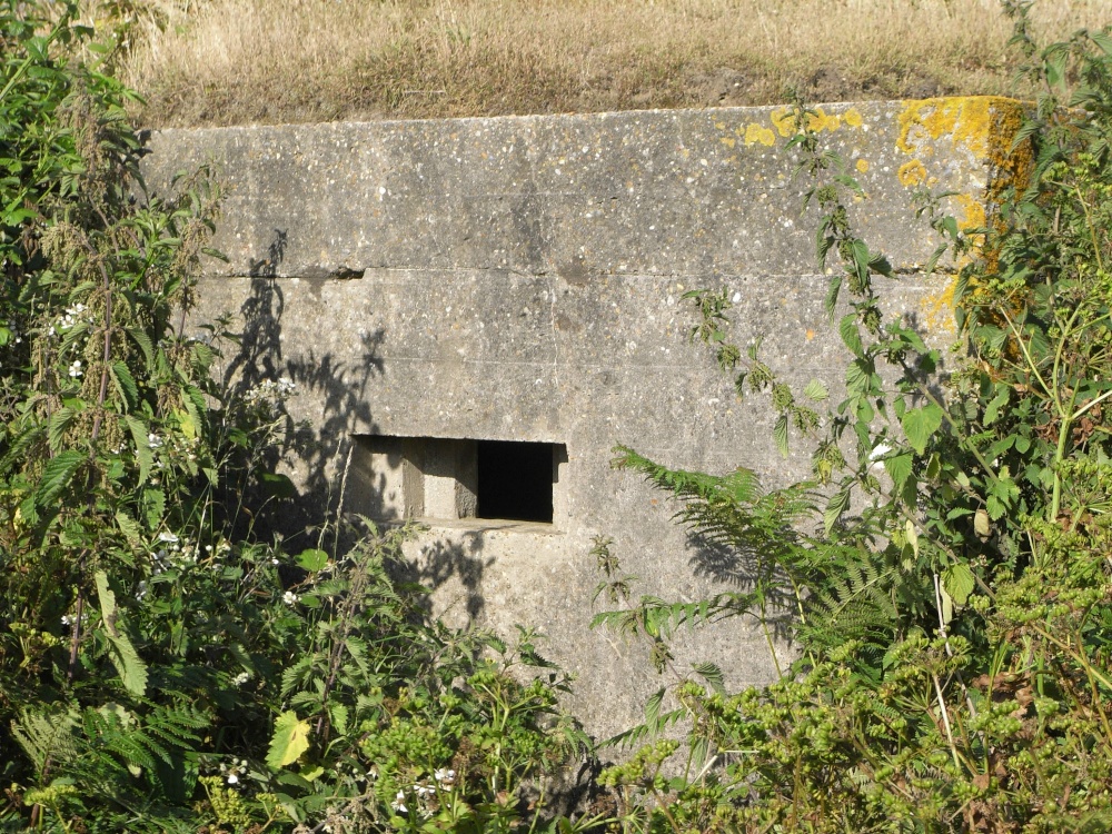 An old wartime pillbox