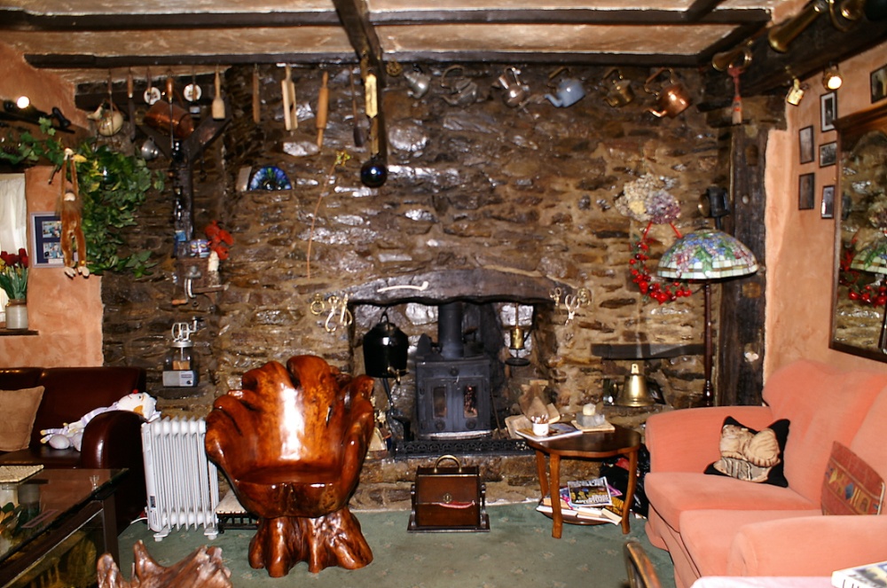 Photograph of Inside the local cafe.