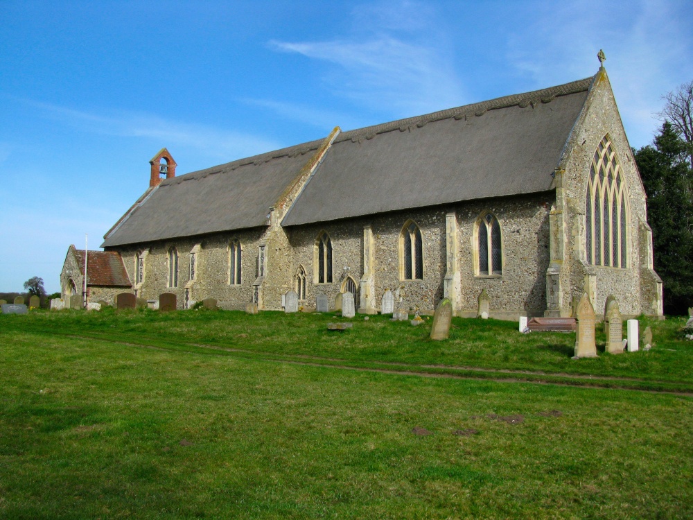 Photograph of Westleton Church.