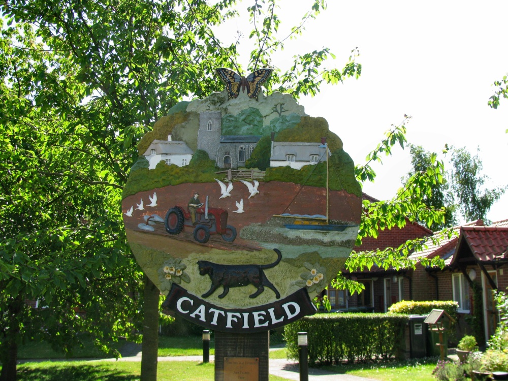 Photograph of Village sign