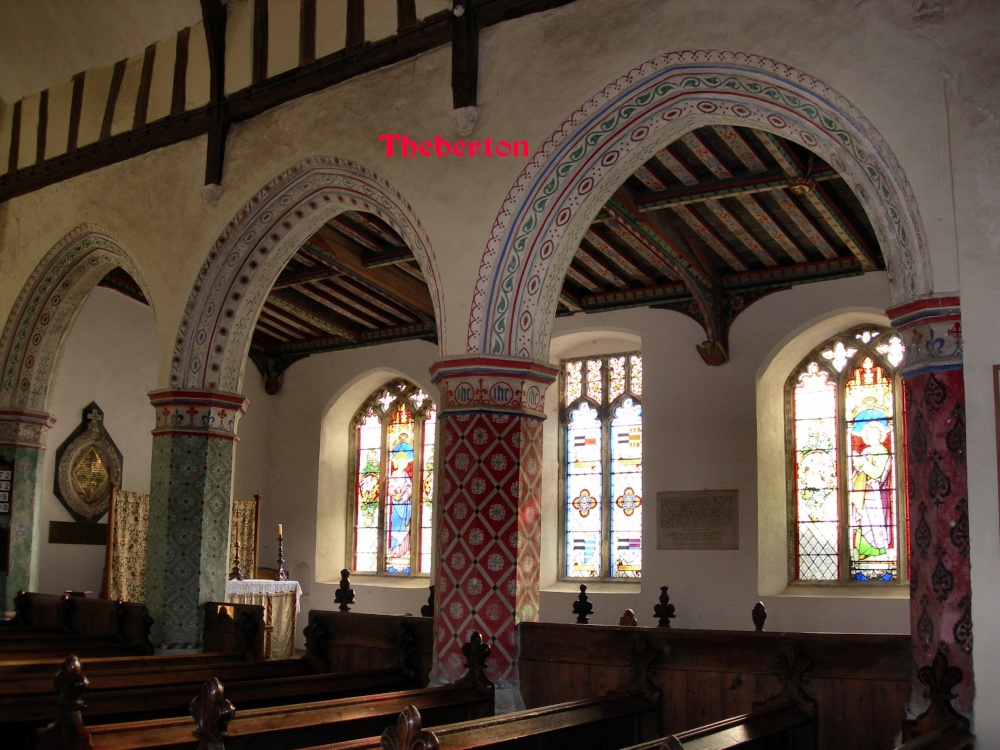 Photograph of Theberton St. Peters Church, Interior