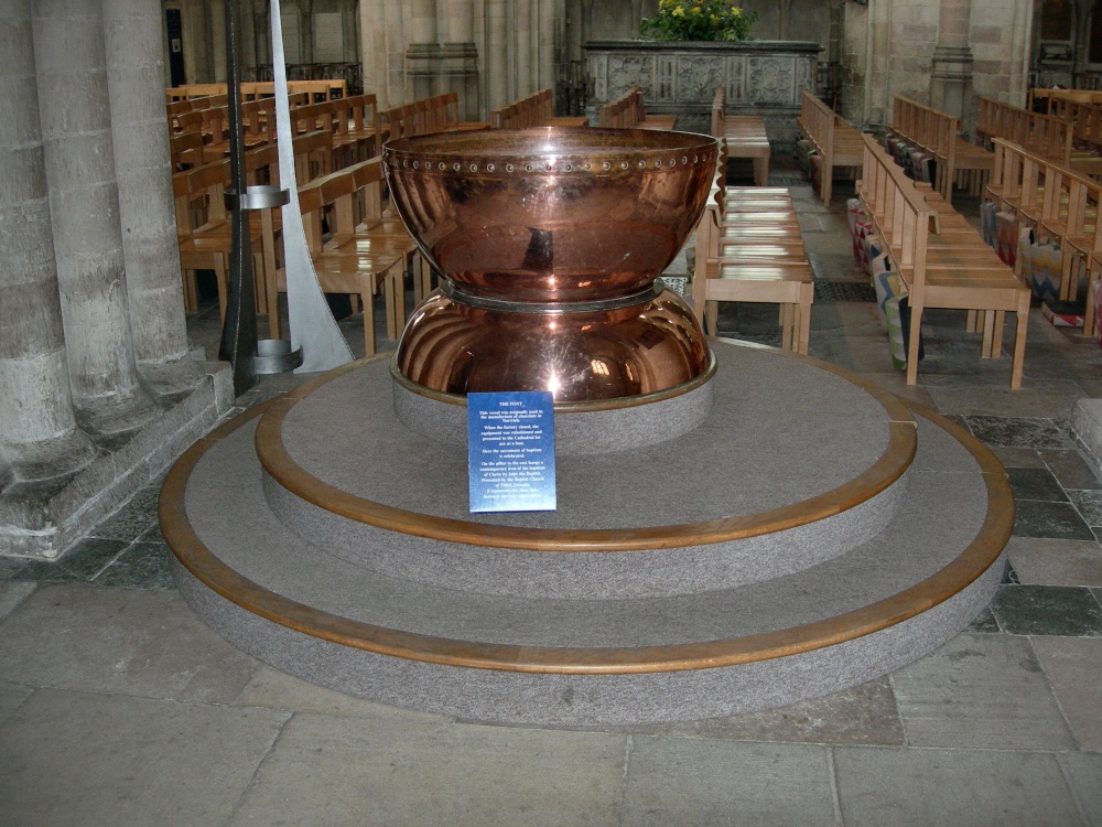 Norwich Cathedral Font.