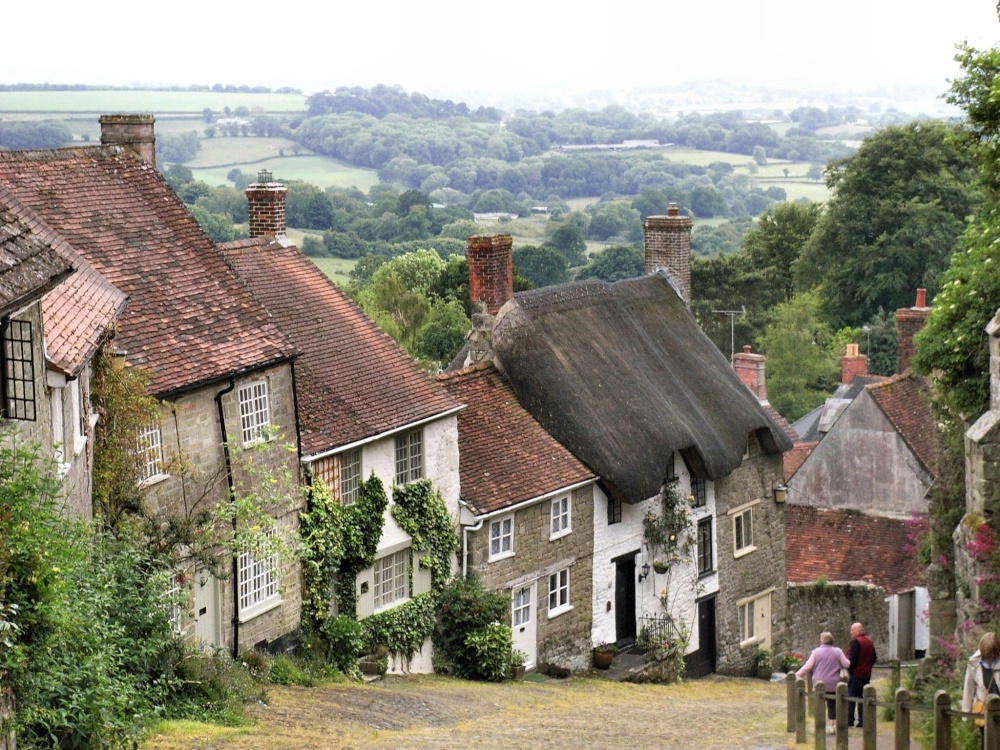 Photograph of Gold Hill, Shaftesbury