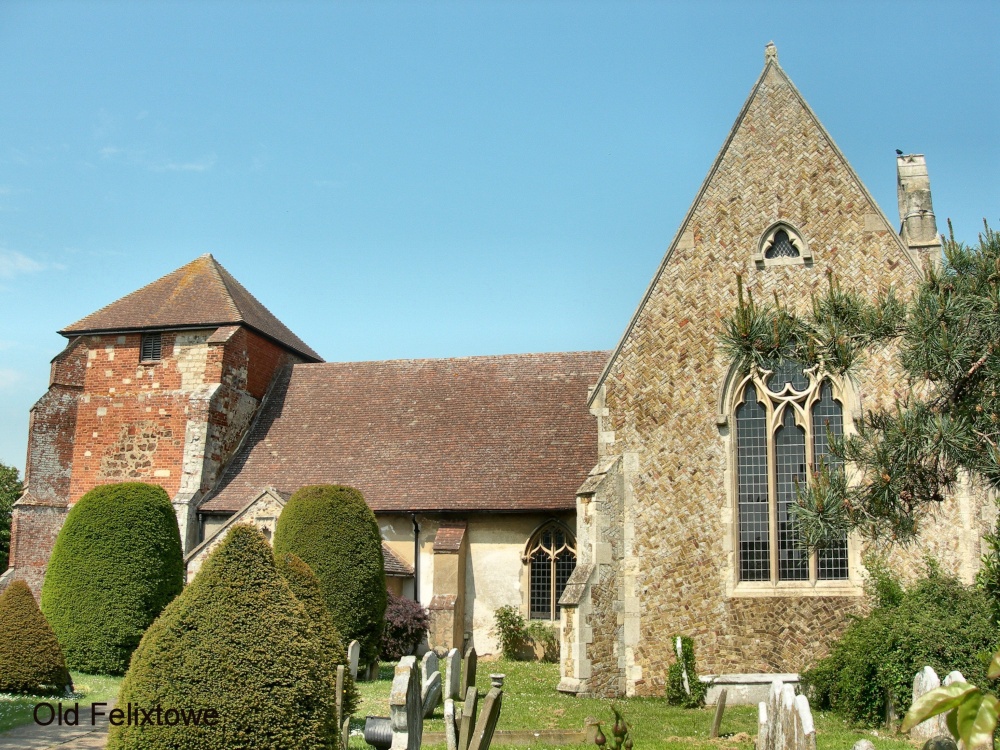 St Peters and St Pauls Church in Old Felixstowe