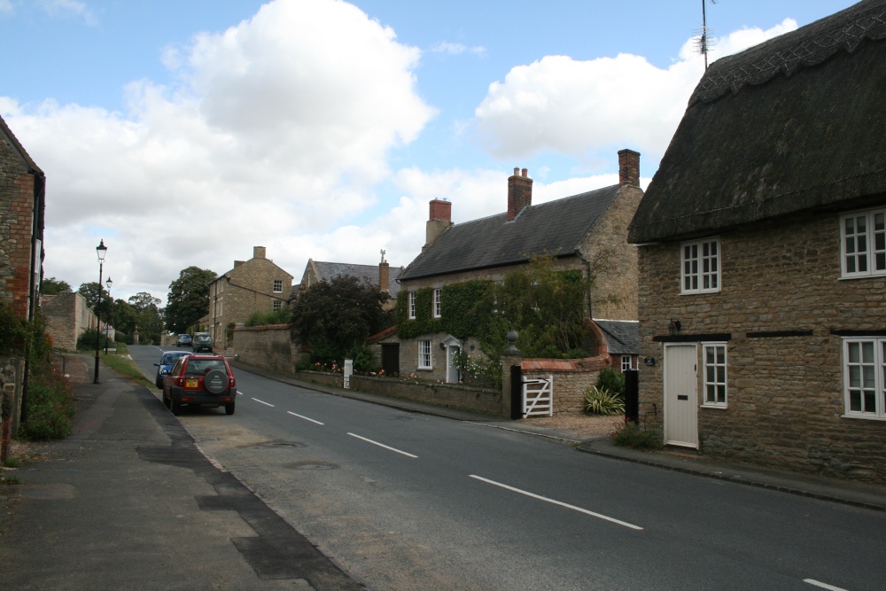 The main street