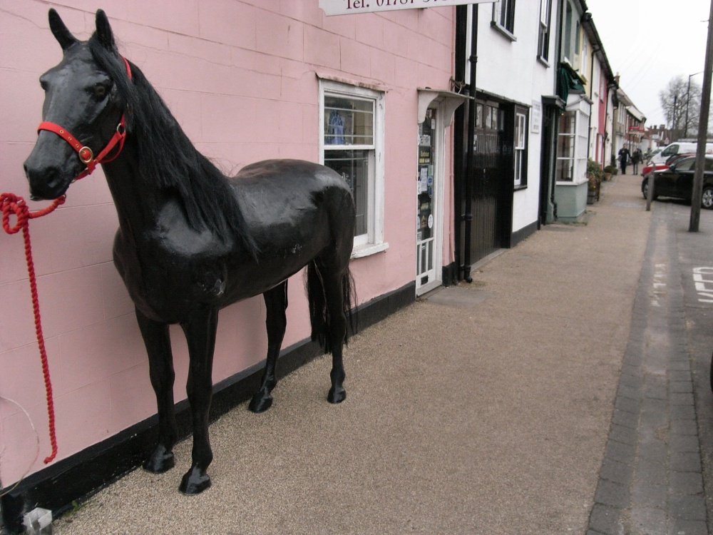 Photograph of A street in Long Melford