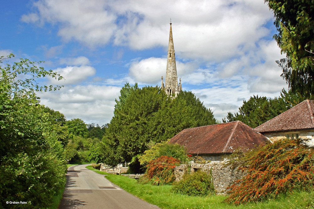Photograph of Teffont Evias, Wiltshire