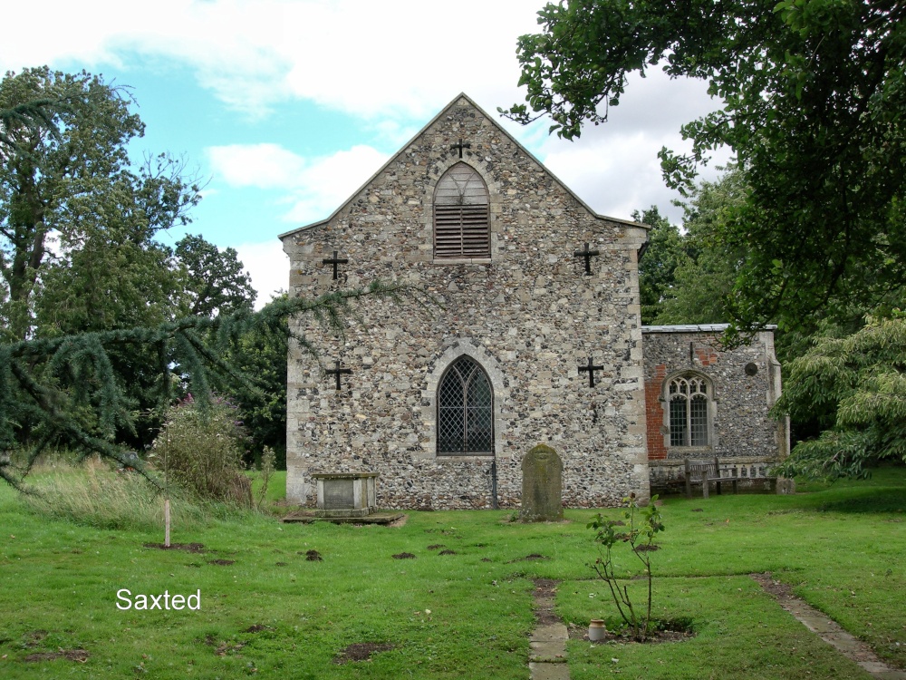 Photograph of Saxtead Church