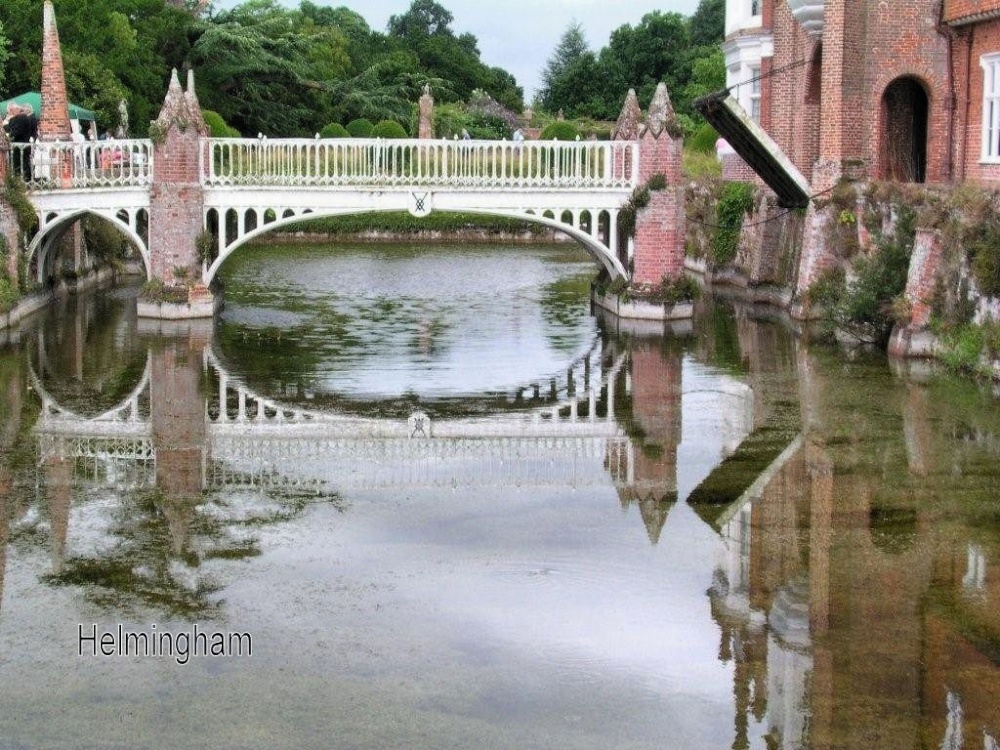 Photograph of Helmingham Hall.