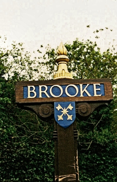 Village sign