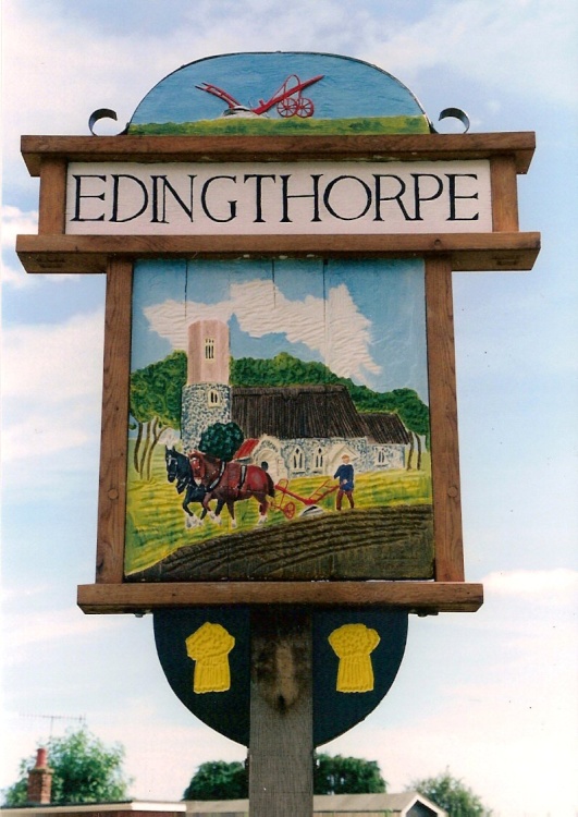 Village sign