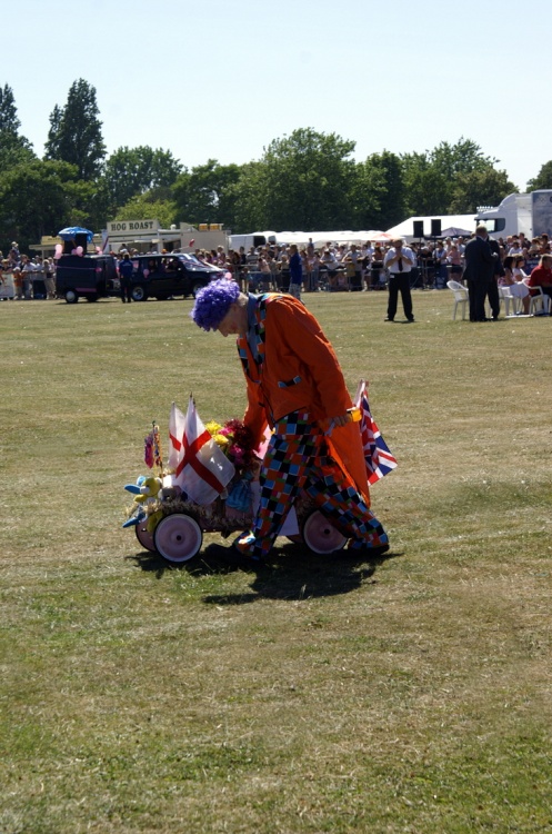 Bet he had a backache.