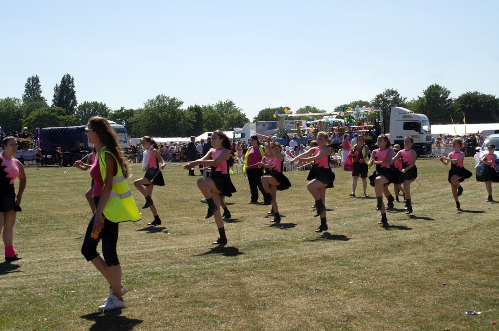 More batton twirling.