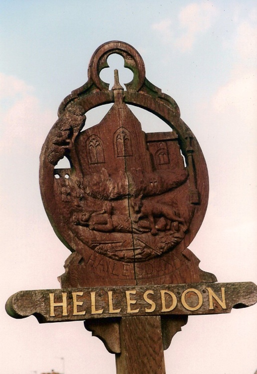 Village sign