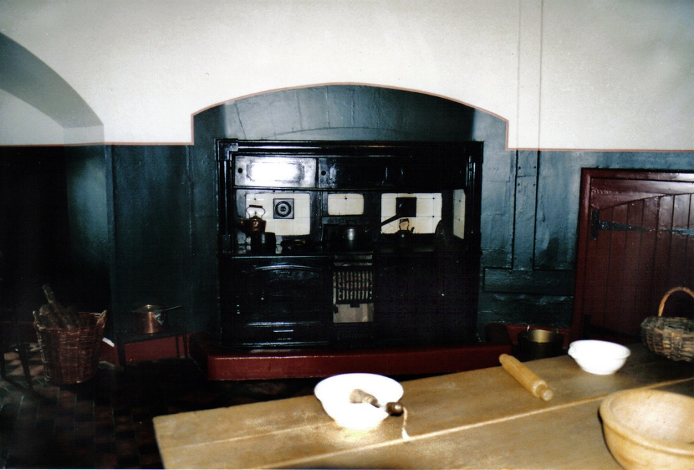 The stove. photo by Peter Evans