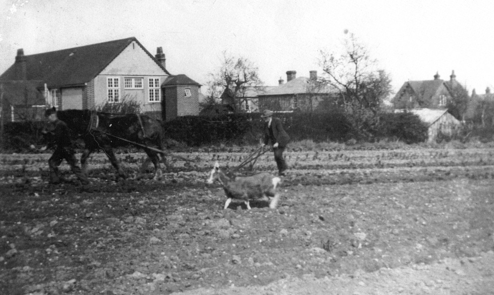 Photograph of Hedge End, a long time ago.....Hedge End C.I.U. Is Here Now.