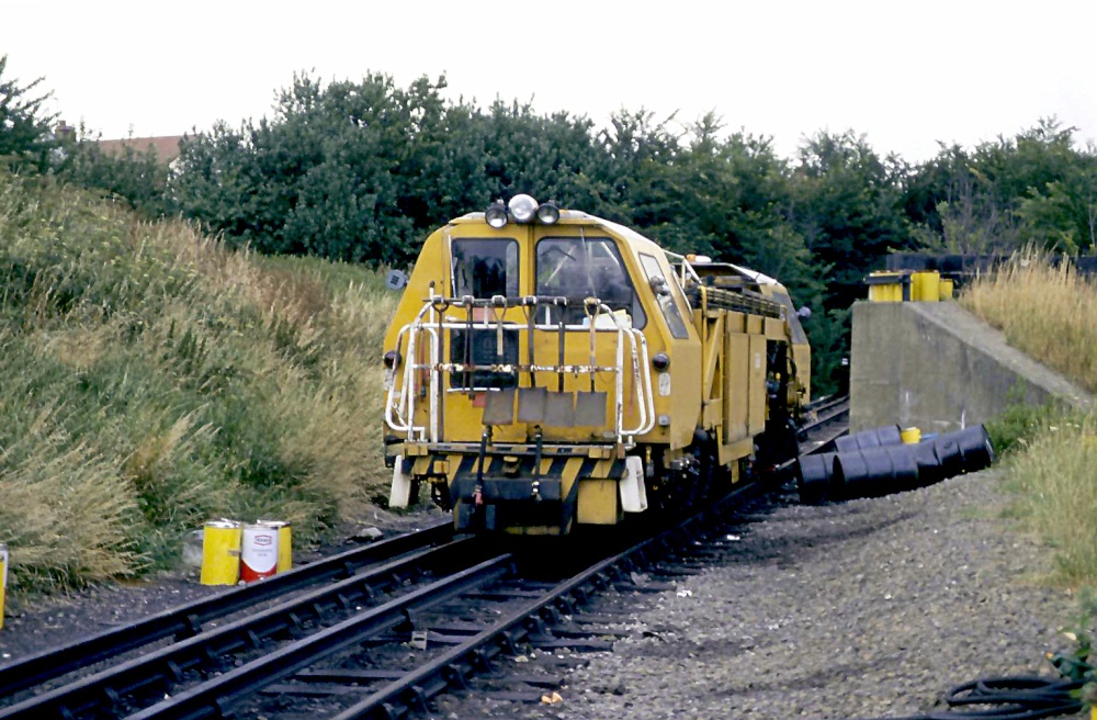 Photograph of The Tamper locomotive.