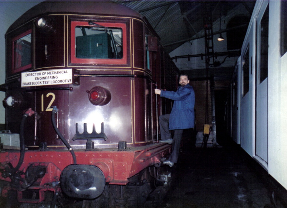 Me climbing onto the Sarah Siddons.