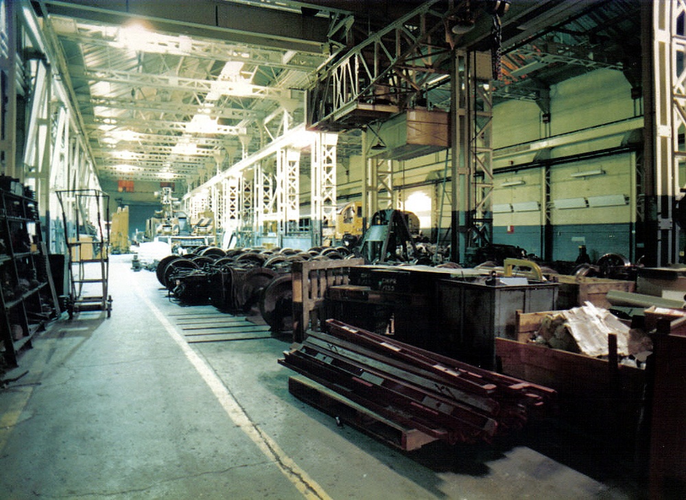 Another part of the work sheds.