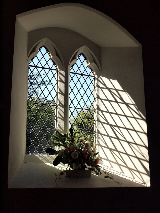Church window, Worminghall, Bucks